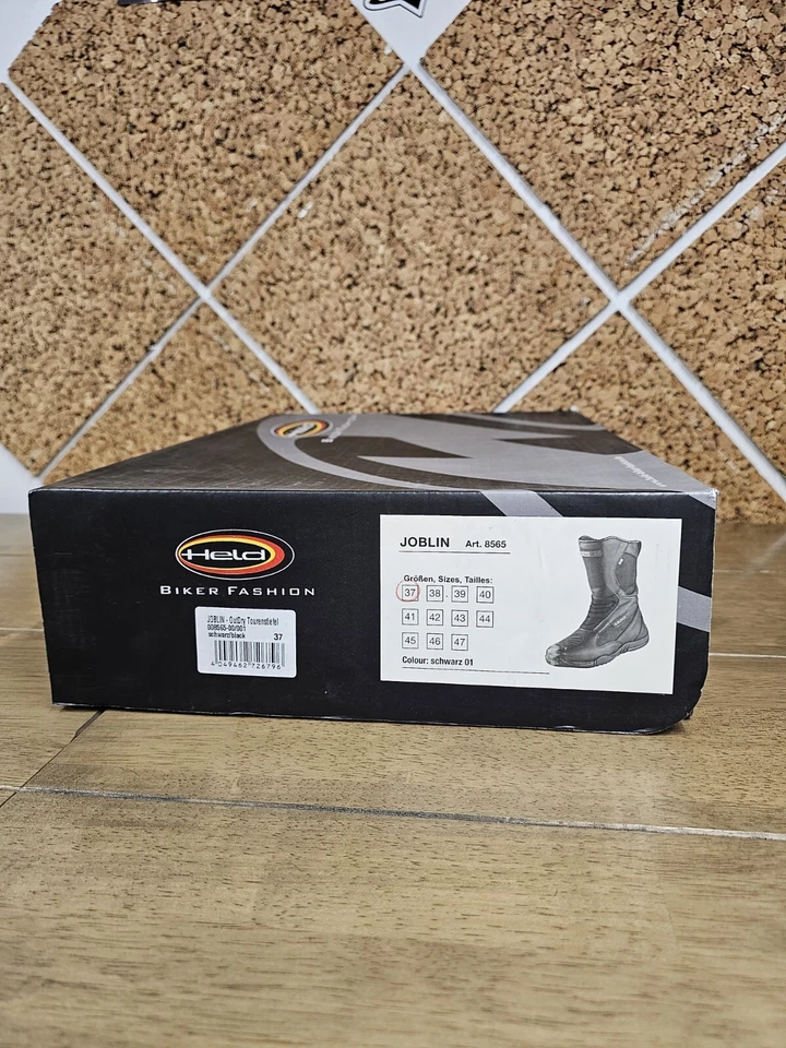 Botas Joblin Held - EU37 Motocicleta Motocicleta Impermeável Outdry  - Imagem 4 de 4