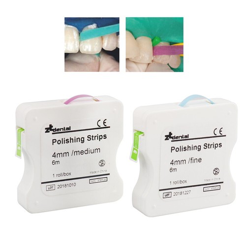 Impressive Smile Dental Polishing Strips Abrasive Finishing 4mm x 6M