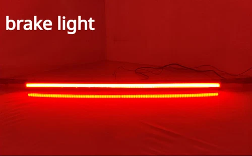 For 2023-2025 Kia Sportage LED Rear Trunk Door Red Through Brake Light Lamp - Picture 9 of 12