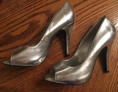 Xappeal Silver Open Toe 4