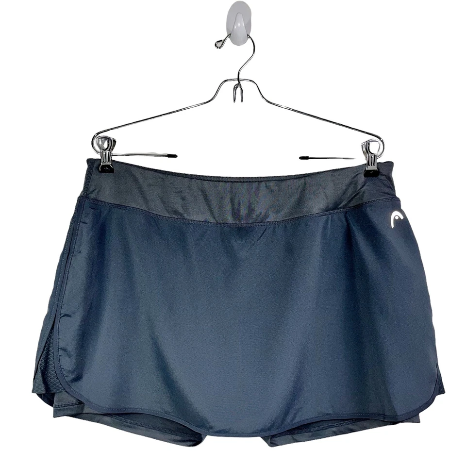 NWT HEAD Women’s Tennis Gray Skort Dri-Motion Slim Fit Size XL Pickleball Golf - Image 3 of 4