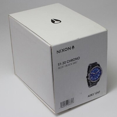 Nixon 51-30 CHRONO Blue Black MURASAKI SPORTS 40th