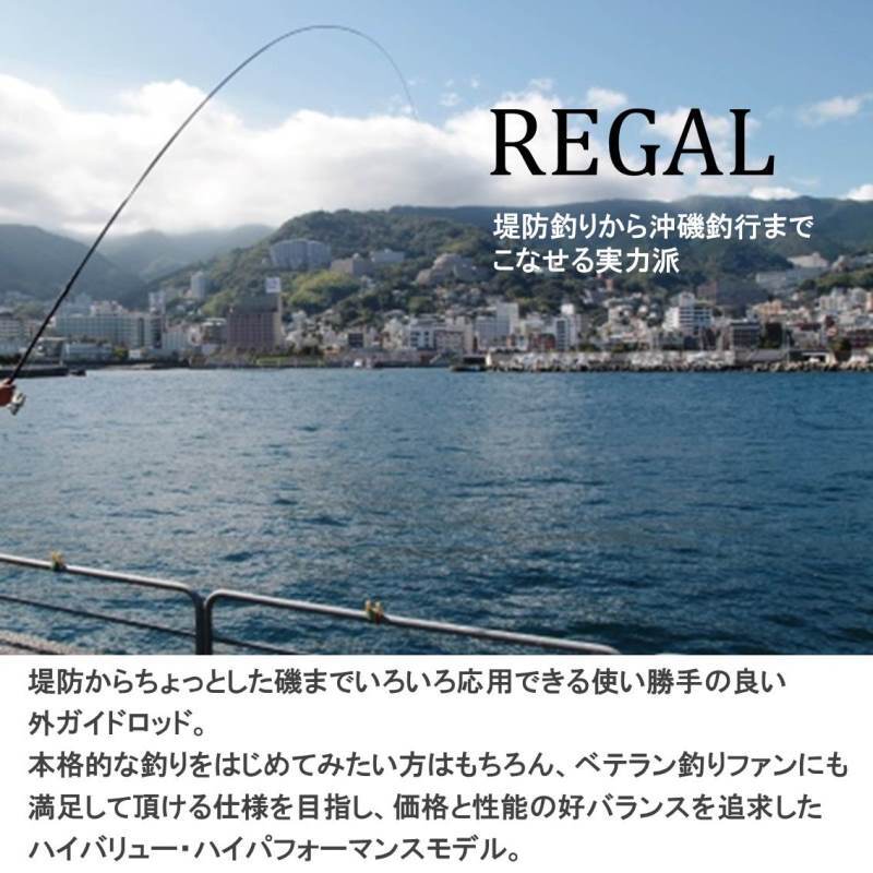 Daiwa REGAL 4-53 Ento Iso Spinning rod 6 pieces From Stylish