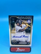 Enmanuel Terrero 2024 Topps Pro Debut Base Auto #PD-12 Pirates Mauraders