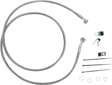 Drag Specialties Extended Front Brake Line Kit 1741-2652
