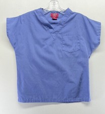 M & M - UNISEX BLUE SCRUB SUIT SIZE SMALL 8-10