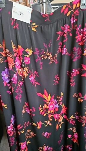 EAST 5TH Floral A-line Skirt Size L NEW - Picture 2 of 6