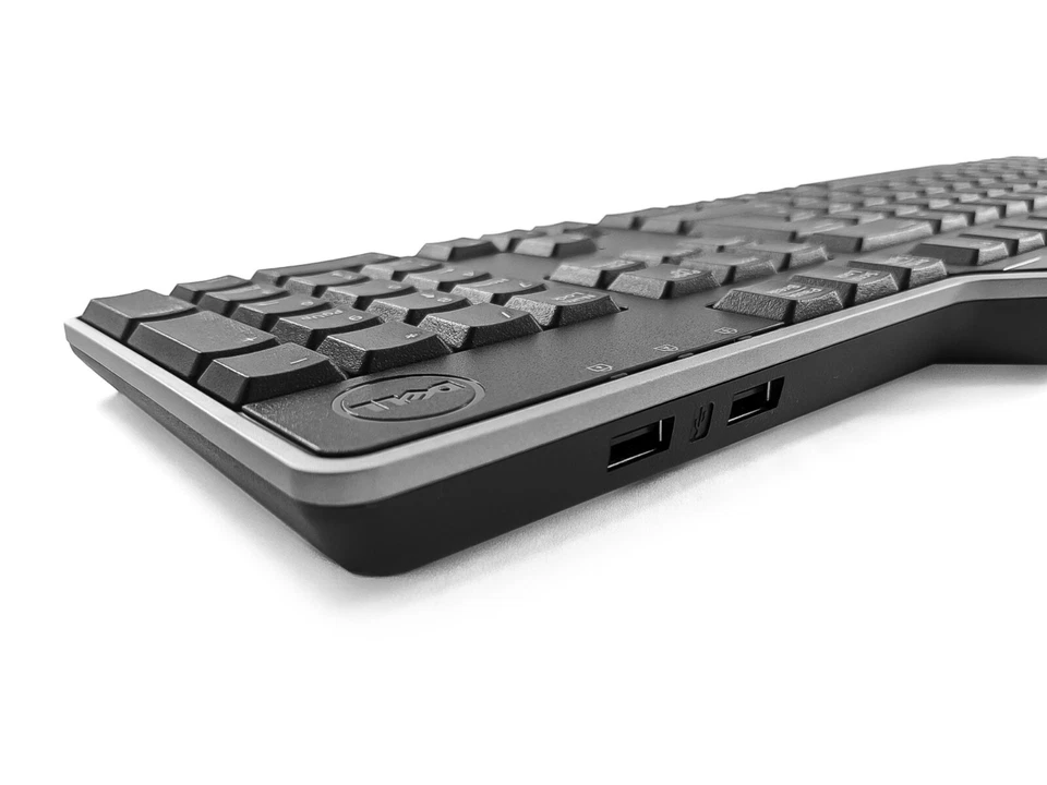 Genuine DELL USB Multimedia Business Keyboard KB522 UK Layout with USB Hub 5WFT9 - Image 2 of 3