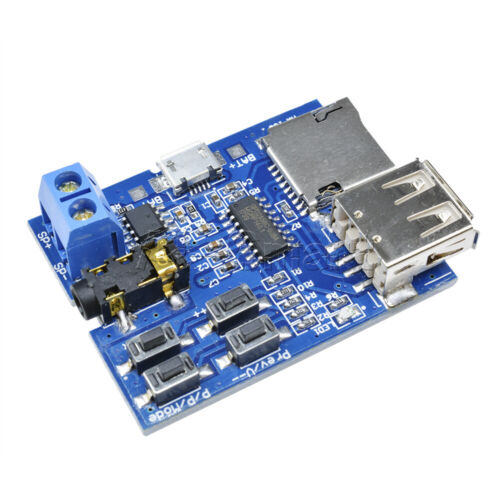MP3 Decoder Platine MicroUSB Port TF U Disk MP3 Verstärker Audio Player Modul - Bild 7 von 10