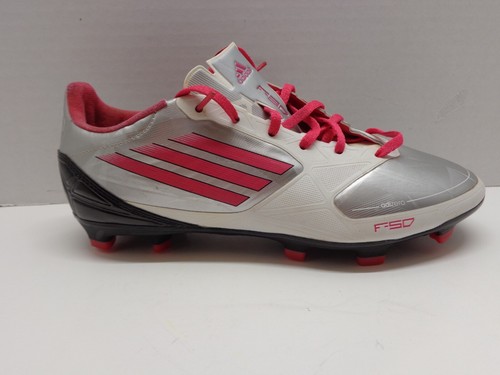 ADIDAS Adizero F30 TRX FG Silver White Pink Soccer Cleats NEW Womens 7.5/39.33 - Picture 4 of 19