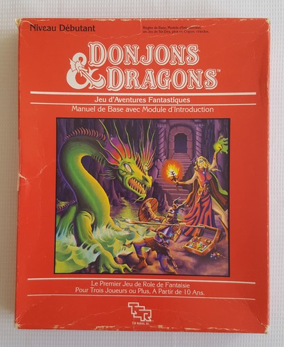 FRANZÖSISCHE DUNGEONS & DRAGONS BASIC BOX SET MIT KEEP ON THE BORDERLANDS MODUL - Bild 2 von 16