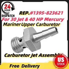 For 30 Jet&40 HP Mercury#1395-823621 Carburetor Jet Mariner Upper Outboard Motor