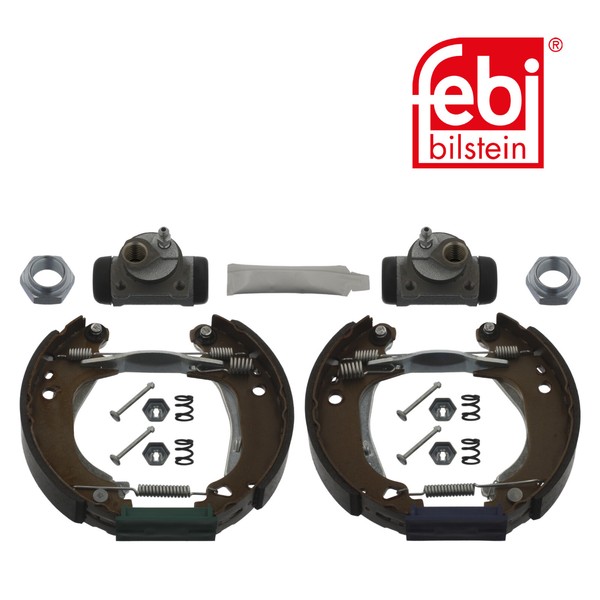 Febi Bilstein Bremsbackensatz Bremsbacken Hinten FüR Peugeot 106 II 1A_ 1C_-image