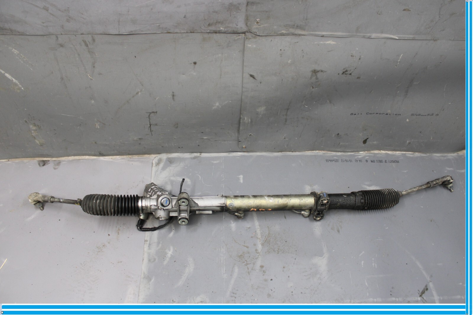 03-12 Maserati Quattroporte Power Steering Gear Rack & Pinion Oem