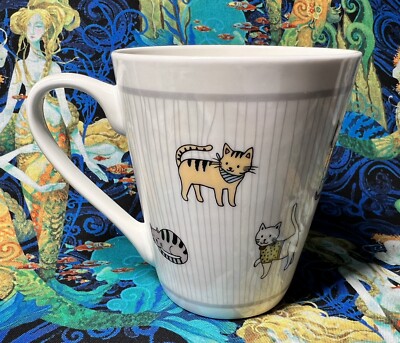 H&H GESCHICHTE & HERALDIK KATZE TASSE NIEDLICH