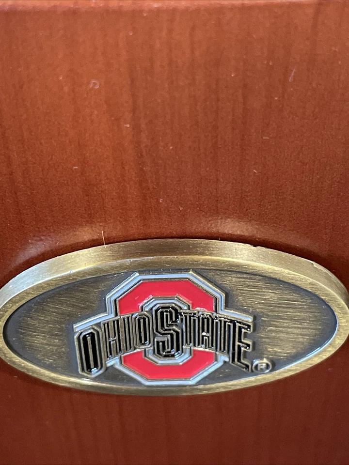 Ohio State Buckeyes Mediano Madera Lápiz Pluma Taza 4.75" x 3" - Nuevo Foto 2 de 4