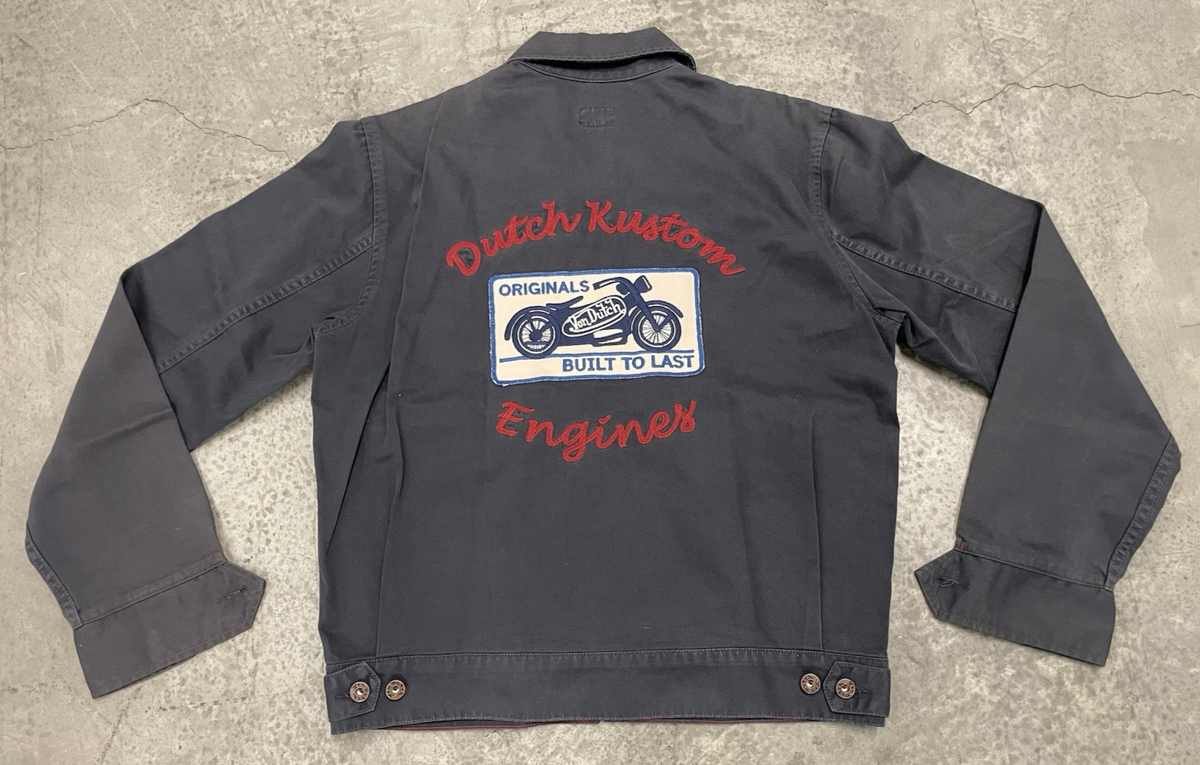 Vintage Von Dutch Kustom Engines 100% Cotton Mechanics