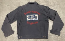 Vintage Von Dutch Kustom Engines 100% Cotton Mechanics Jacket Men’s Small