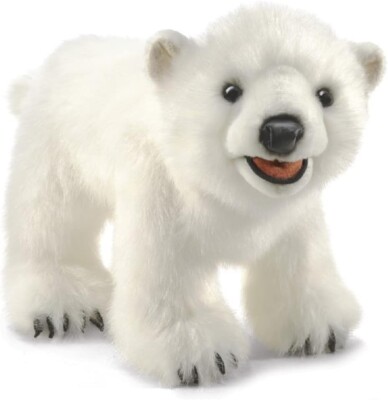 Folkmanis Puppets - Polar Bear Cub main image 0
