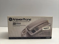 GE Corded Landline Telephone w/ Digital Answering Machine STOP Robocalls!