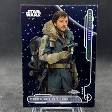 Cassian Andor 2024 Topps Chrome Star Wars Rebel Alliance Insert RA-7