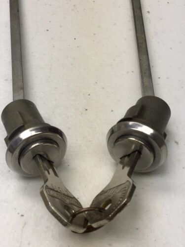 1966~1969 American Motors 2 KEYED ALIKE-LOCK CYL w/ 2 KEYS / Universal Shafts - Picture 2 of 12