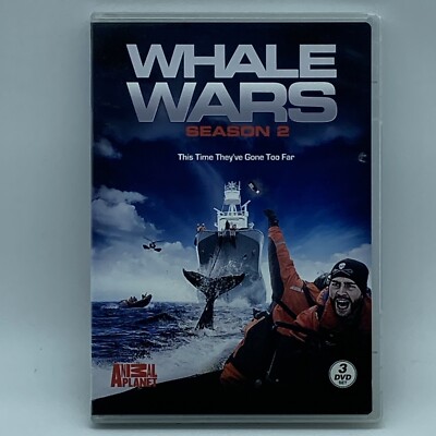Whale Wars [Season 2] 3-DVD 2009 Animal Planet Reality TV Whaling