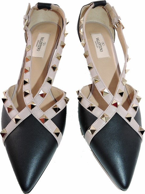 pink suede valentino rockstud