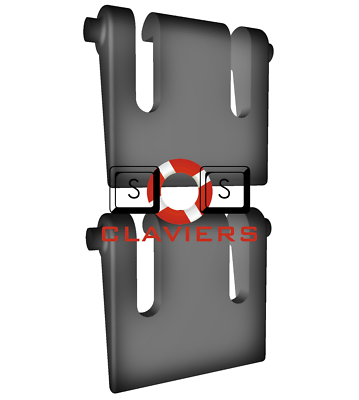 Pieds Inclinaisons Pour Clavier HP Wired Desktop 320K - Noir, Neufs Sous Emballage, Références HSA-P010K/TPA-D002K