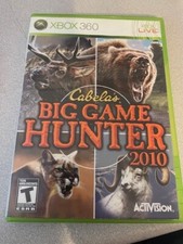 XBox 360 Cabela's Big Game Hunter 2010 game ( free shipping to Canada
