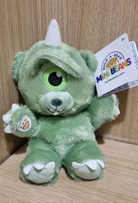 Build A Bear Bearclops Bohnen Zyklopen Mini Bohne Halloween Brandneu mit Etikett Plüsch ca. 20 cm