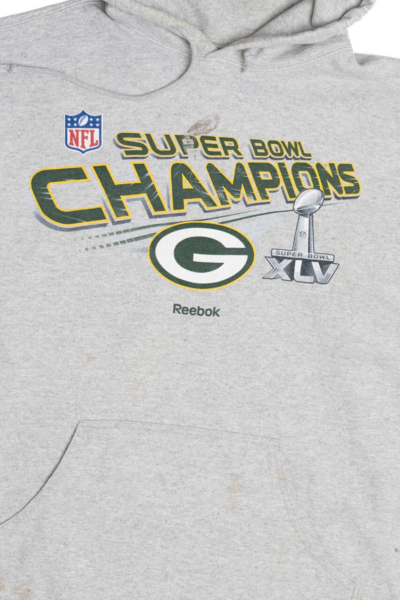 Vintage Green Bay Super Bowl Champions XLV 2011 Hoodie Sweatshirt