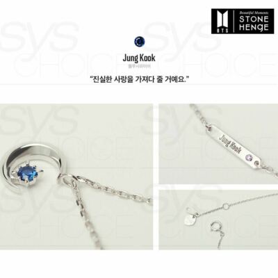 BTS STONE HENgE MOMENT OF LIGHT Necklace+BTS CHARM SET COEXIST Ver