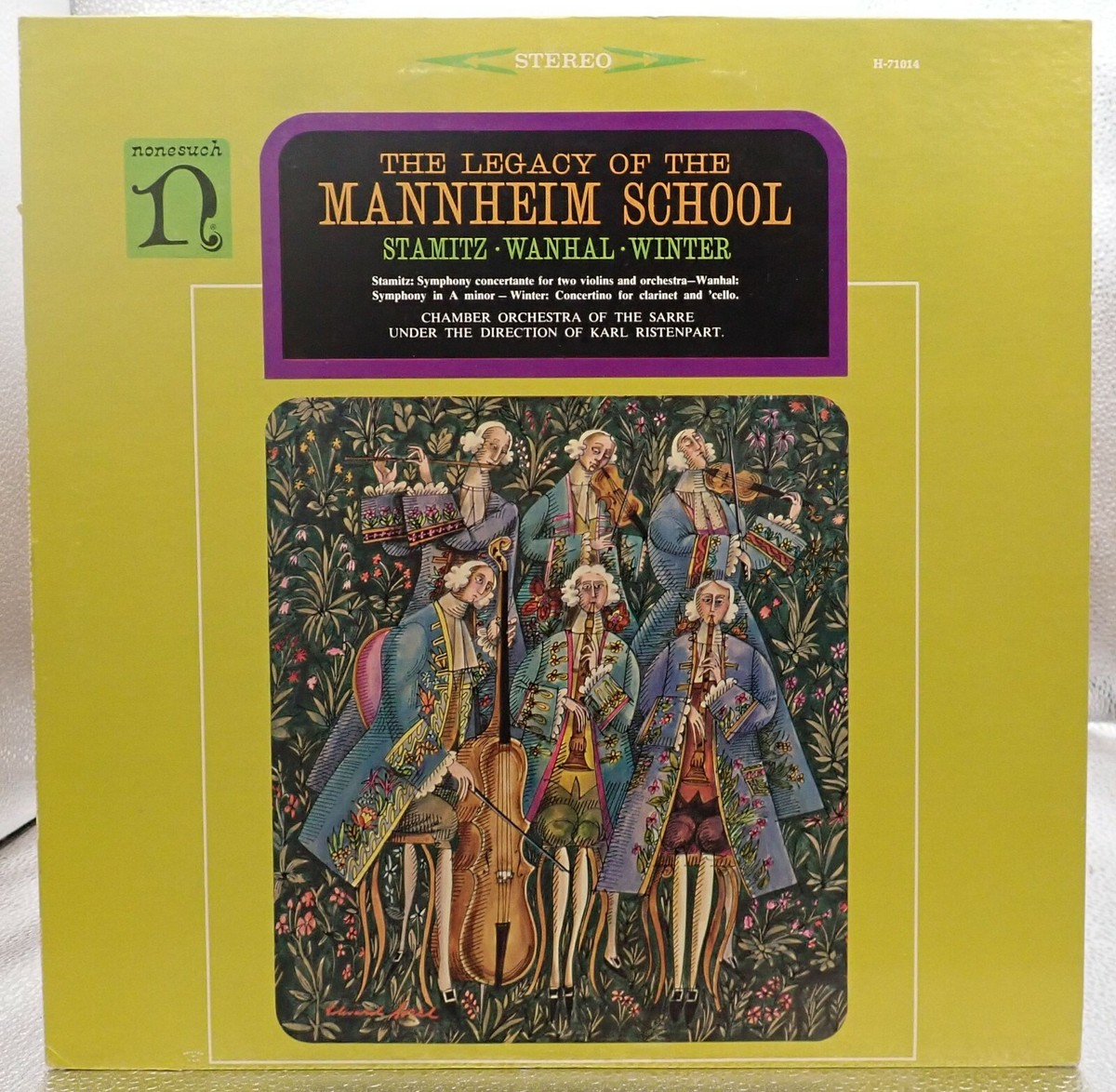 The Legacy of the Mannheim School - Stamitz, Wanhal & Winter
