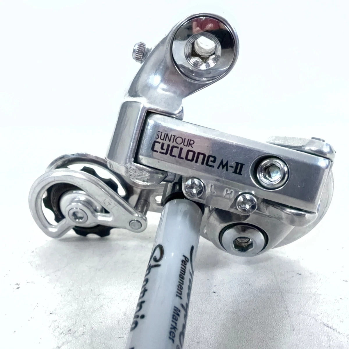 Dérailleur Arrière Suntour AR – Vintage Années 80 – Moyenne Cage – Fixation Par Boulon