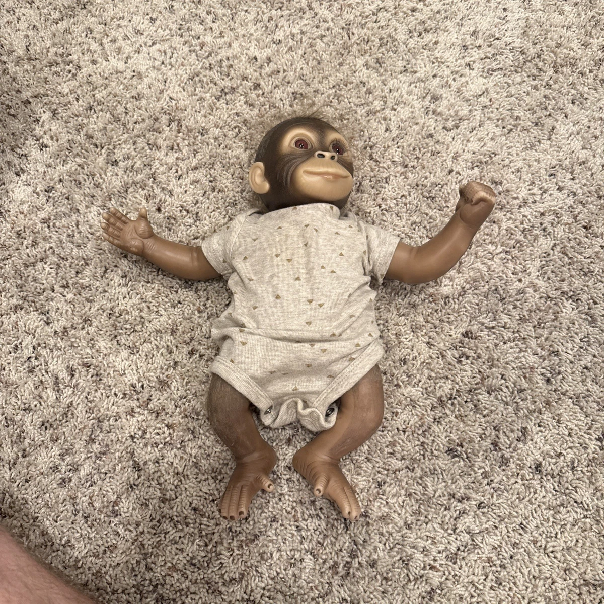 Ashton Drake Monkey Doll In Ashton Drake So Truly Real Dolls for