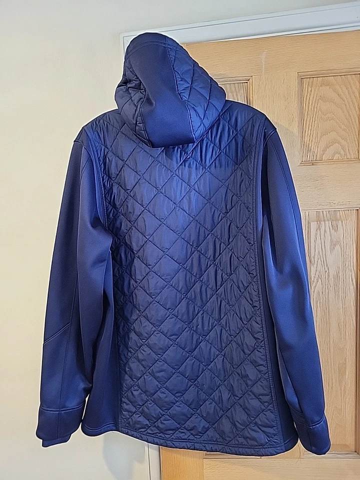 Under Armour Coldgear Infrared Hood Jacket Zip Mens Large Polyester John Carroll - Image 3 of 4