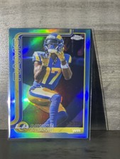 2025 Topps Chrome Davante Adams Teal Refractor /299 SP! Rams!