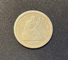 1875 S 20c Seated Liberty Twenty Cent Piece