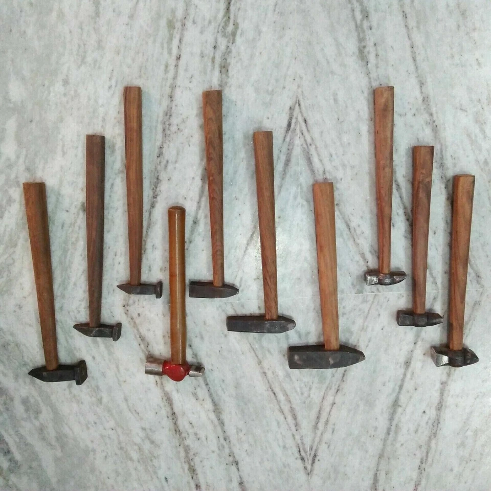 Juego de 10 martillos de hierro negro herrero artículo útil regalo para... - Imagen 4 de 4