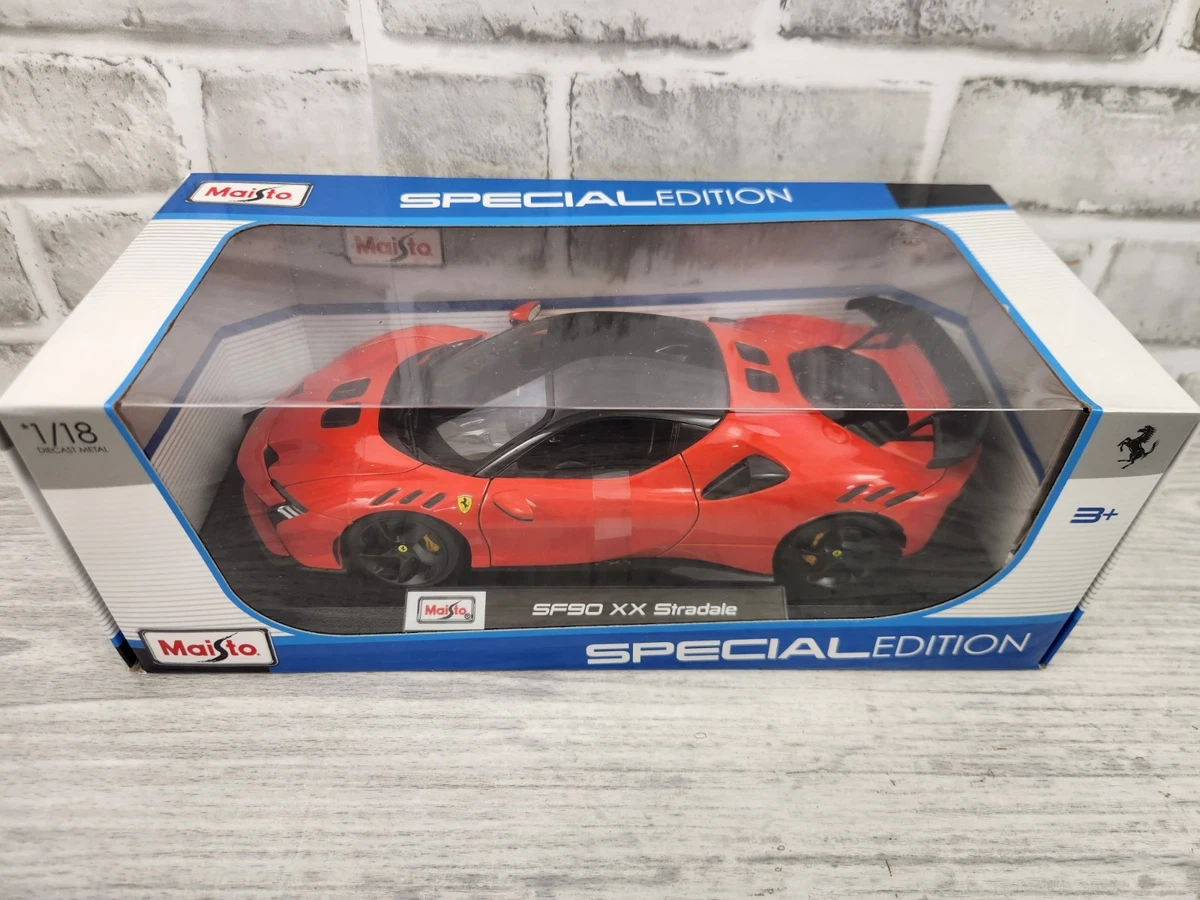Maisto Special Edition 1:18 Ferrari SF90 XX Stradale Red/Black Diecast Car