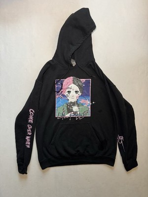 Lil Peep Hoodie Come Over When Sober Pt.2 All Over Pullover Sweatshirt