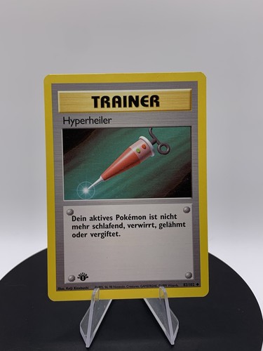 1st Edition Hyperheiler Trainer Base Set 99 Full Heal WOTC Vintage Pokemon