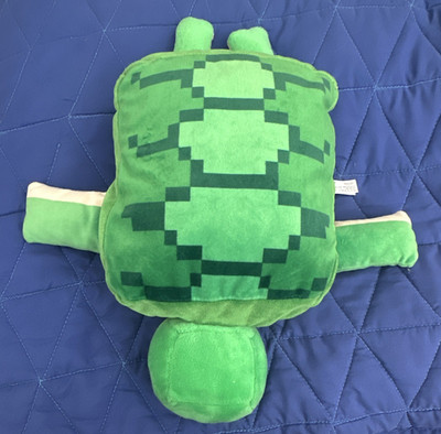 Minecraft Turtle Plush Stuffed Animal Small 6-14 in Soft Green Beige