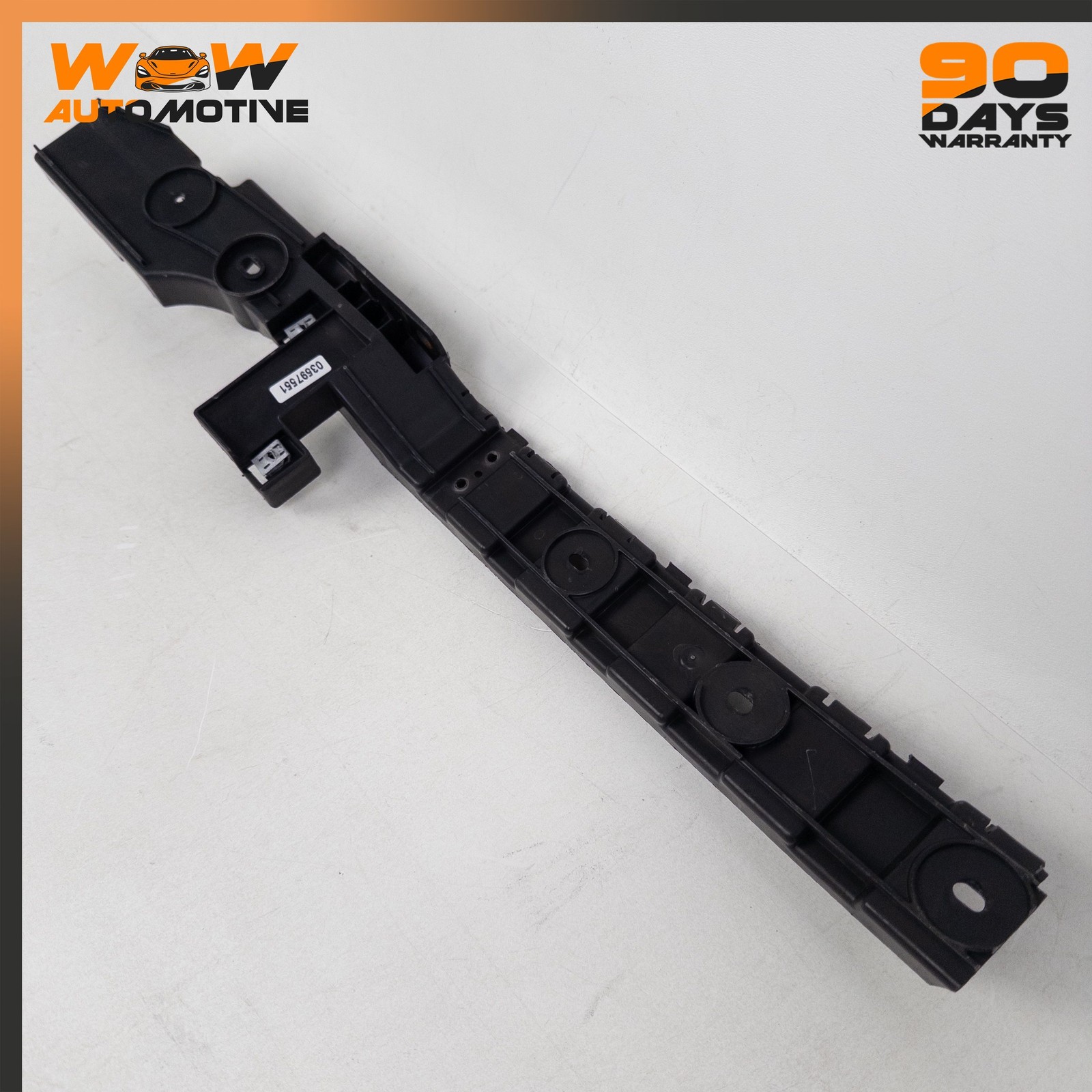 12-17 BENTLEY CONTINENTAL GTC REAR BUMPER GUIDE PROFILE HOLDER BRACKET SET OEM