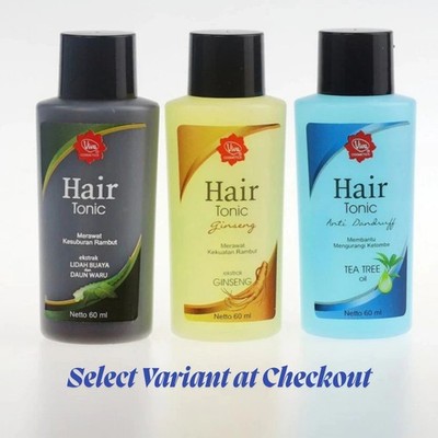 VIVA Hair Tonic 60ml Anti Hair Loss & Dandruff   Choose Variant