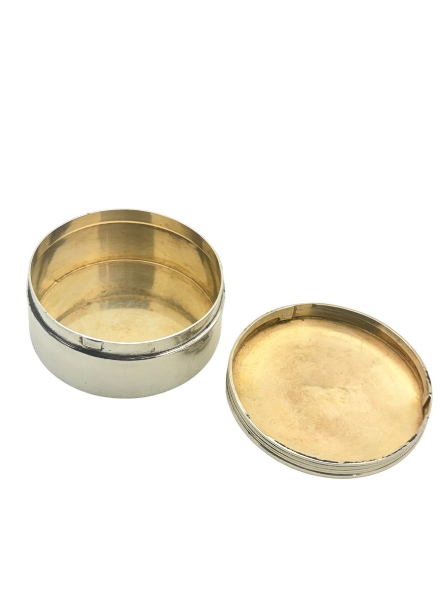 Tiffany/ティファニー maker’s プレート・小物入れ ビンテージ Vintage Tiffany & Co. Sterling Silver Makers Round Trinket Box
