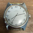 Timex Automatic Men's Mechanical Watch Analog White Dial Arabic Water-Resistant