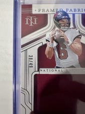 Panini 2024 National Treasures Framed Fabrics Baker Mayfield /49 Buccaneers