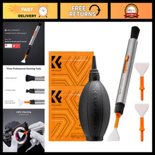 6-in-1 Camera Cleaning Kit with Vacuum Cloths, Cleaning Pen Air Blower for DSL